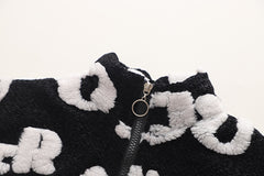 SSX220824-14 كبود ولادي بناتي شتوي تقيل مبطن فرو