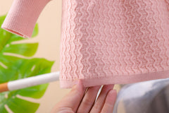 SSX220824-169 فستان بناتي صوف تقيل وناعم شتوي دافي