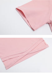 FU14042024-17 طقم بناتي قطعتين ( بلوزة + بنطلون جينز)