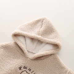 SSX220824-55 طقم ولادي شتوي تقيل مبطن فرو بالكامل 3 قطع ( بلوزة + بنطلون + قفازات)