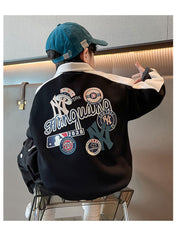 WZH301124-26 هودي ولادي قطن دافي