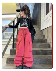 RM150424-11 طقم بناتي كاجول قطعتين( بلوزة + بنطلون )