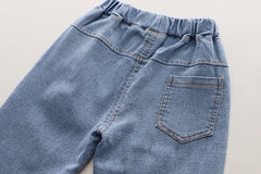 SSX220824-162 طقم 3 قطع ( فست صوف + بلوزة قطنية + بنطلون جينز)