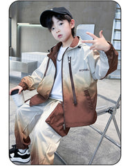 WZH301124-60  بدلة ربيعي صيفي خريفي ستان قطعتين ( جكيت + بنطلون)