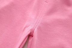 SSN040924-18 طقم بناتي ربيعي خريفي قطن دافي قطعتين ( بلوزة + بنطلون)