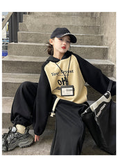 WZH191124-44 بدلة شتوي سميكة مبطنة فرو بالكامل قطعتين ( بلوزة + بنطلون)