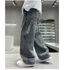 WZH301124-43 بنطلون جينز ولادي