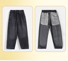 WZH301124-35 بنطلون جينز ولادي