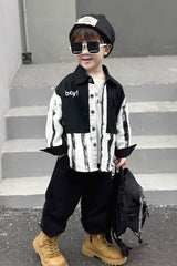 RM1227-41 طقم ولادي قطعتين ( قميص + بنطلون)