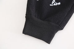 SSX220824-20 طقم شتوي مبطن جواه فرو تقيل قطعتين ( بلوزة + بنطلون)