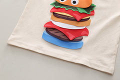 SSX220824-68 طقم ولادي قطعتين ( بلوزة + شورت)