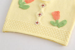 RM0608-21 طقم بناتي 3 قطع ( قميص + فست صوف مورد+ بنطلون جينز )