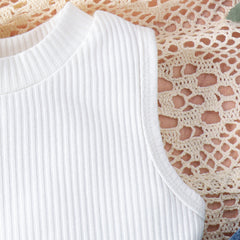 EU120424-33 طقم صيفي قطعتين (بلوزة + بنطلون)