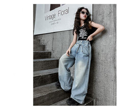 RM150424-4 طقم بناتي قطعتين ( بلوزة + بنطلون مميز قصة مودرن )