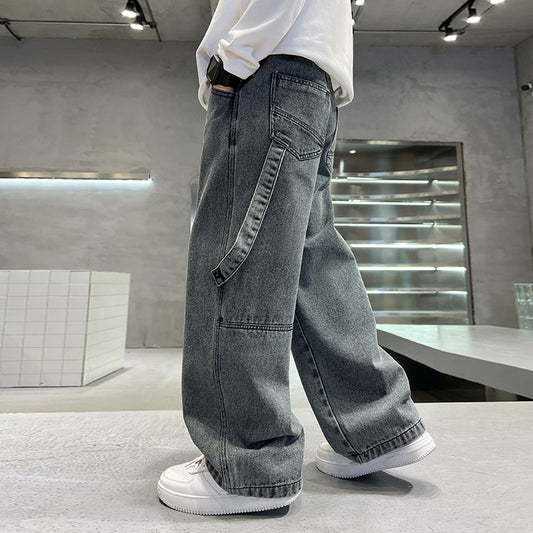 WZH301124-43 بنطلون جينز ولادي