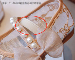 WDY260924-14 حذاء باليه بناتي صيفي ومريح للمناسبات