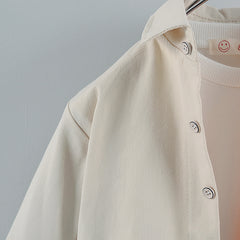 RM0608-11 طقم ولادي قطعتين ( قميص + بنطلون جينز )