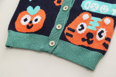 RM0608-18 طقم ولادي 3 قطع ( قميص + فست صوف + بنطلون جينز )