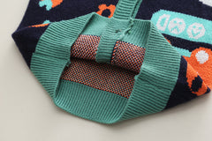 RM0608-18 طقم ولادي 3 قطع ( قميص + فست صوف + بنطلون جينز )