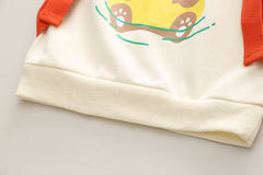 RM0608-24 طقم دبدوب قطعتين ( بلوزة + بنطلون جينز)