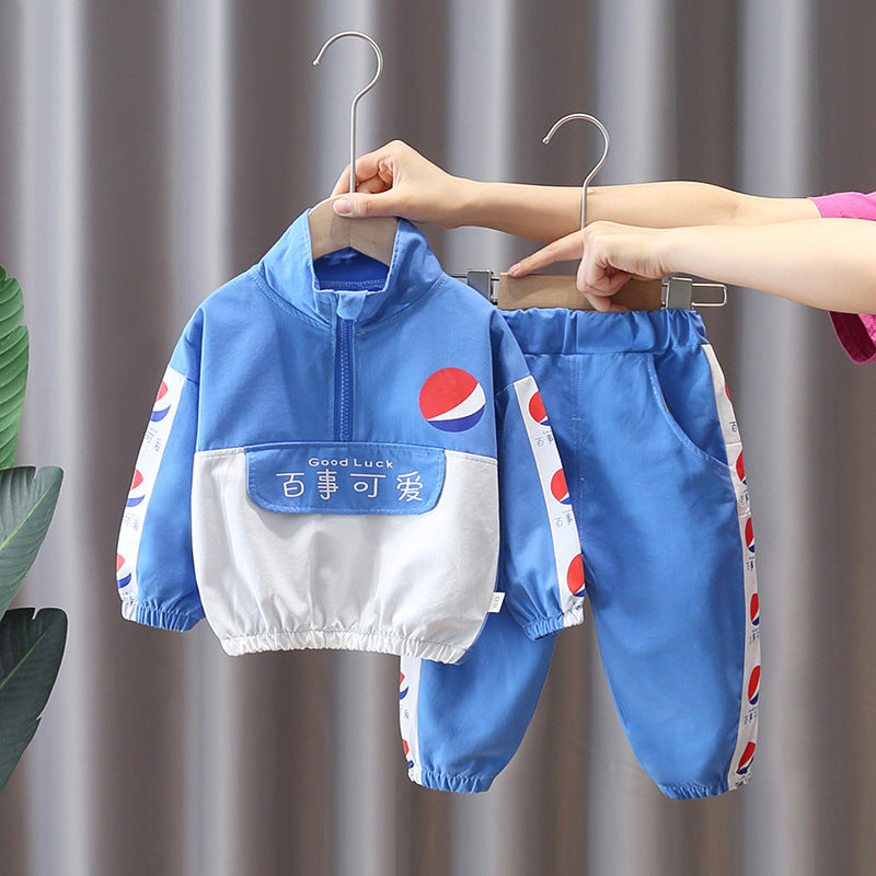 RM0608-25 طقم سبورت ستان قطعتين ( بلوزة + بنطلون)