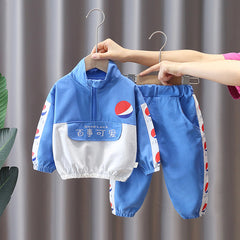 RM0608-25 طقم سبورت ستان قطعتين ( بلوزة + بنطلون)