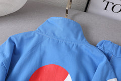 RM0608-25 طقم سبورت ستان قطعتين ( بلوزة + بنطلون)