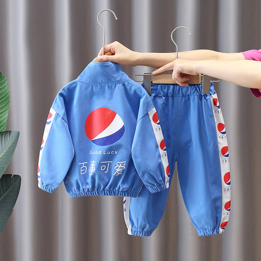 RM0608-25 طقم سبورت ستان قطعتين ( بلوزة + بنطلون)