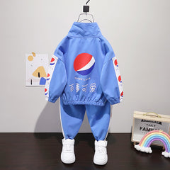 RM0608-25 طقم سبورت ستان قطعتين ( بلوزة + بنطلون)