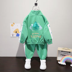 RM0608-25 طقم سبورت ستان قطعتين ( بلوزة + بنطلون)