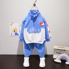 RM0608-25 طقم سبورت ستان قطعتين ( بلوزة + بنطلون)