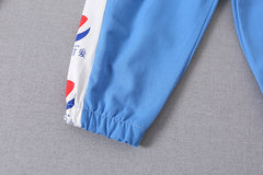 RM0608-25 طقم سبورت ستان قطعتين ( بلوزة + بنطلون)