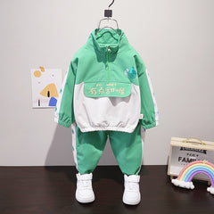 RM0608-25 طقم سبورت ستان قطعتين ( بلوزة + بنطلون)