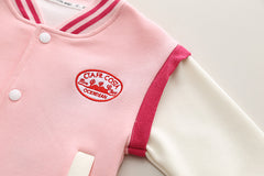 RM0608-32 طقم قطني ولادي 3 قطع ( بلوزة + جكيت + بنطلون)