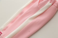 RM0608-32 طقم قطني ولادي 3 قطع ( بلوزة + جكيت + بنطلون)