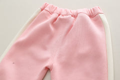 RM0608-32 طقم قطني ولادي 3 قطع ( بلوزة + جكيت + بنطلون)