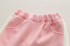 RM0608-32 طقم قطني ولادي 3 قطع ( بلوزة + جكيت + بنطلون)