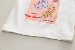 RM0608-32 طقم قطني ولادي 3 قطع ( بلوزة + جكيت + بنطلون)