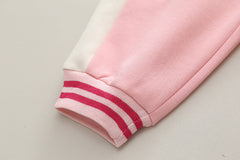 RM0608-32 طقم قطني ولادي 3 قطع ( بلوزة + جكيت + بنطلون)