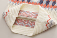 RM0608-4 طقم ولادي 3 قطع ( قميص + فست صوف + بنطلون جينز )