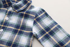 RM0608-4 طقم ولادي 3 قطع ( قميص + فست صوف + بنطلون جينز )