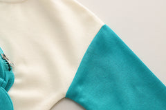 RM0608-9 طقم ولادي قطعتين ( بلوزة قطنية + بنطلون جينز )