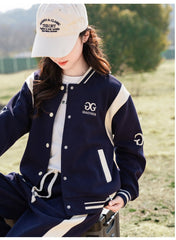 RM090424-17 بدلة ماركة بناتي سبورت قطن قطعتين ( جكيت + بنطلون )