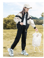 RM090424-19 بدلة سبورت قطعتين ( جكيت + بنطلون )