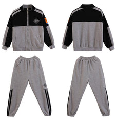 RM090424-21 بدلة بناتي رياضية سبورت قطن جودة ممتازة قطعتين ( جكيت + بنطلون)