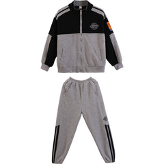 RM090424-21 بدلة بناتي رياضية سبورت قطن جودة ممتازة قطعتين ( جكيت + بنطلون)