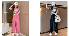 RM171223-10 طقم بناتي قطعتين ( بلوزة + بنطلون)