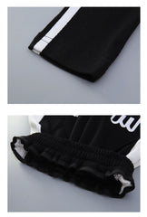 RM171223-15 طقم سبورت قطني ربيعي خريفي ( بلوزة + بنطلون )