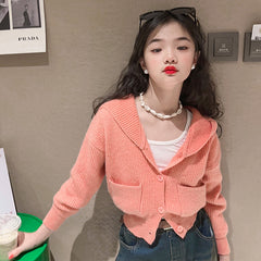 RM171223-23 طقم بناتي قطعتين (جكيت صوف +بنطلون جينز )