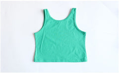 RM171223-5 طقم قطني بناتي 3 قطع ( بلوزة قصيرة + بدي ملون + بنطلون)